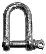 Shackle - D - 10mm - Galvanised