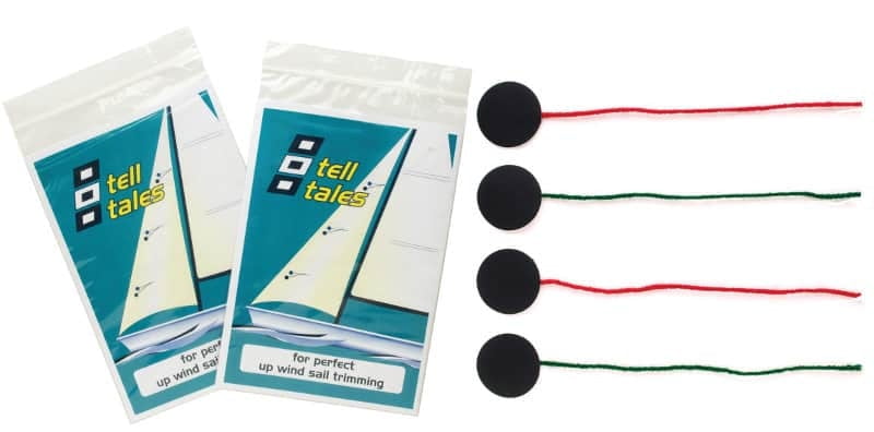 Tell Tales: 8 x Red & Green Tell Tales: 8 x Red & Green